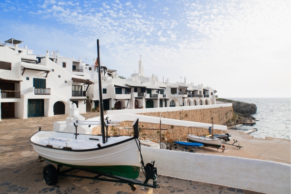Binibeca in Menorca.