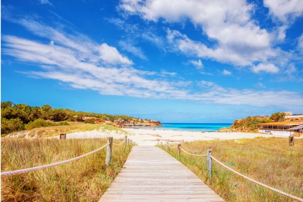 Cala Saona in Formentera.