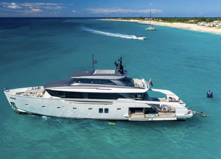 Sanlorenzo SX112 charter in Miami.