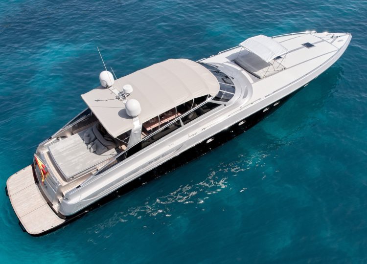 Charter yacht Baia Panther 80 Mintaka in Palma de Mallorca.